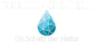 Logo WZV Mallersdorf Ein Schatz der Natur - Kristalltropfen in verschiedenen Blautönen
