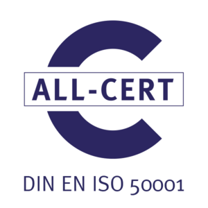 Logo Energiemanagement Zertifikat DIN EN ISO 50001
